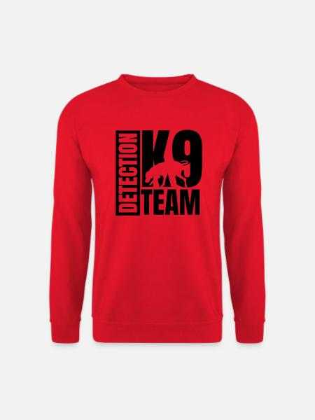 Scent Work | Canine Team | Scent Detection - Unisex Pullover - Rot