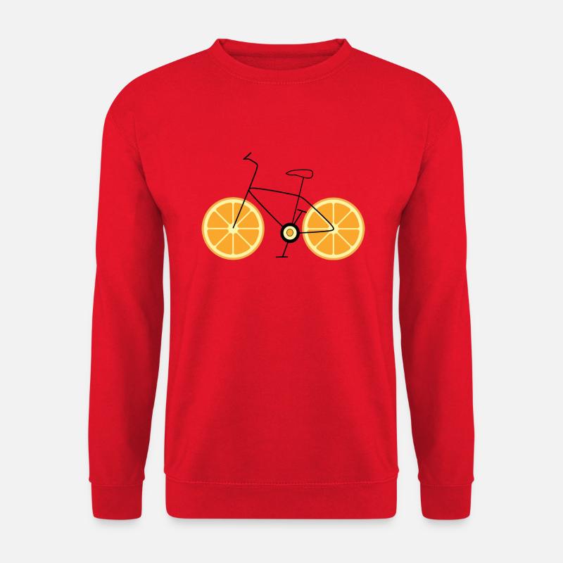 Fahrrad - Unisex Pullover - Rot