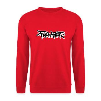 Frankfurt Tag Style - Unisex Pullover - Rot - Vorne - Alina (178cm) & Michal (187cm)