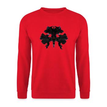 Le crawler de cul - Sweat-shirt Unisexe - rouge - Devant - Alina (178cm) & Michal (187cm)
