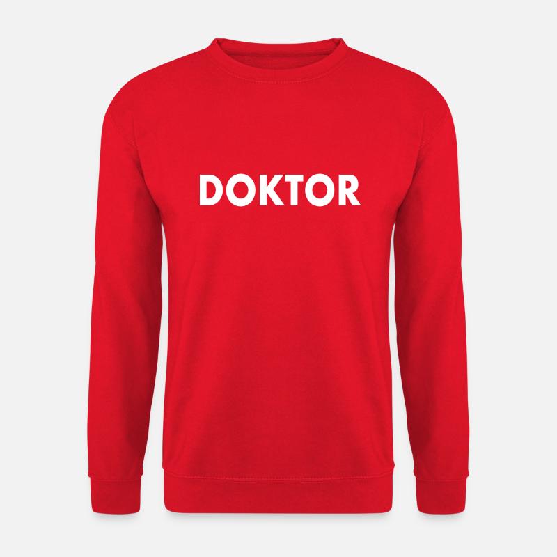 Doktor - Unisex Pullover - Rot
