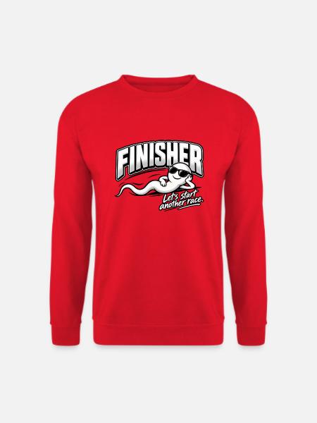 Finisher – Another Race - Unisex Pullover - Rot