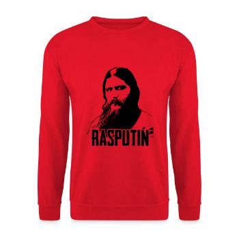 Rasputin - Unisex Sweatshirt - red - Front - Alina (178cm) & Michal (187cm)