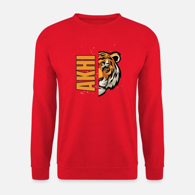 Akhi - Unisex Pullover - Rot