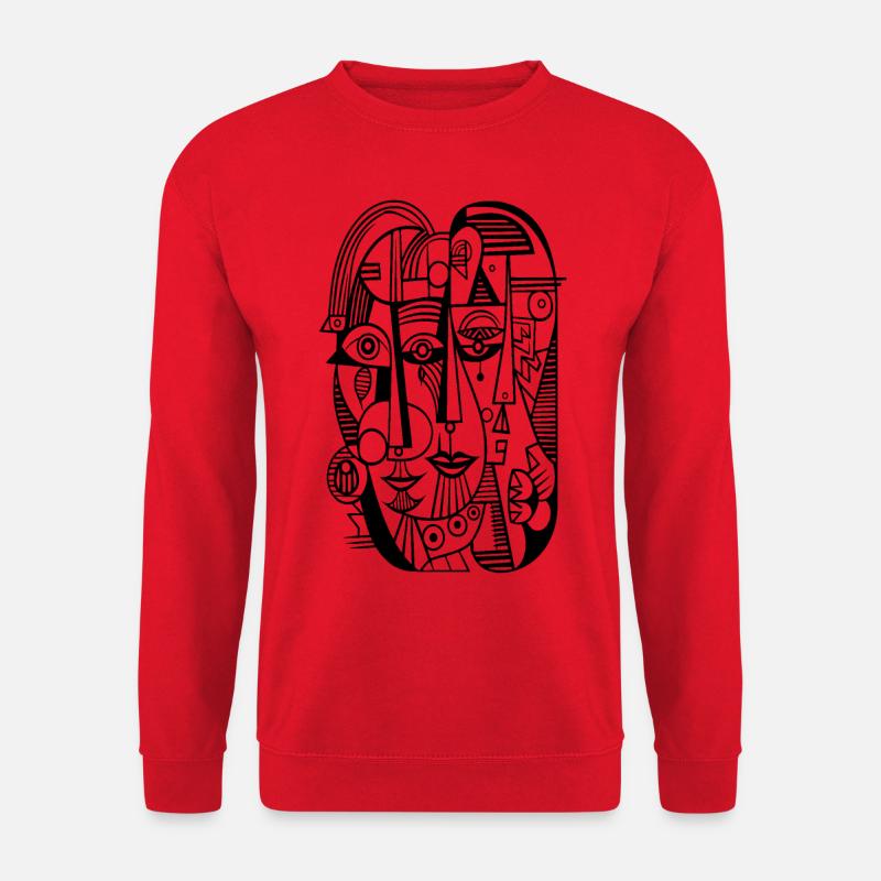 Aline Eline Yline - Unisex Sweatshirt - red