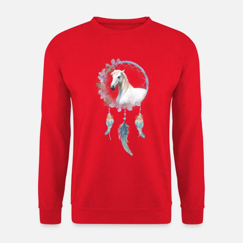 Traumfänger - Unisex Pullover - Rot
