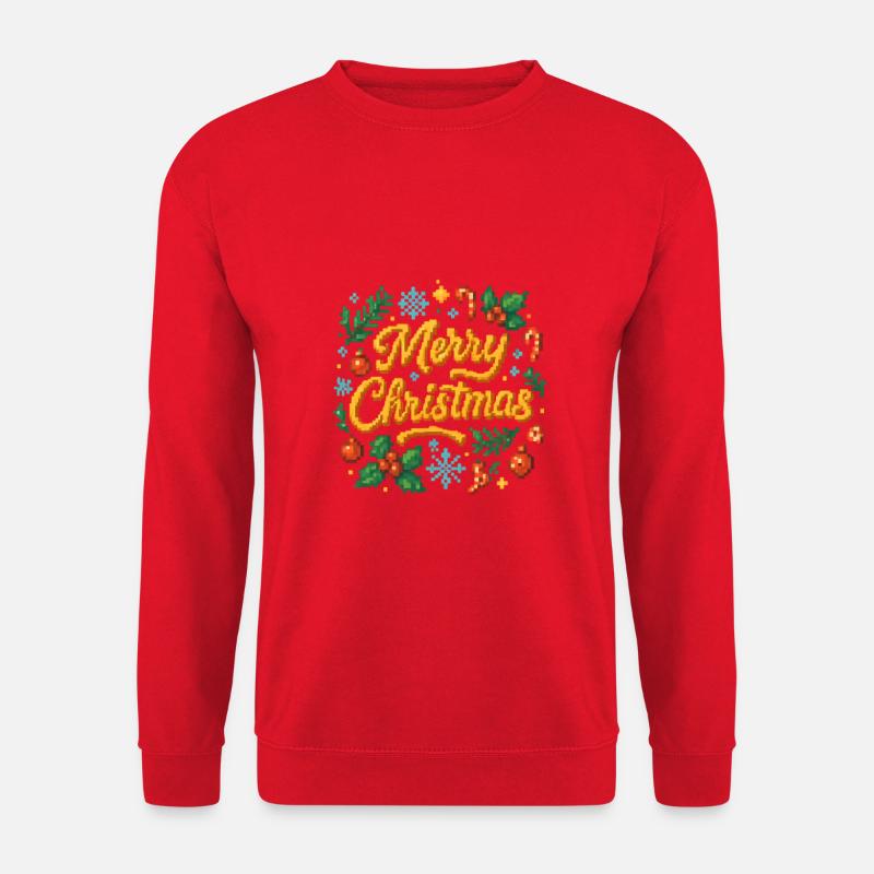 Ugly Christmas Weihnachten - Unisex Pullover - Rot