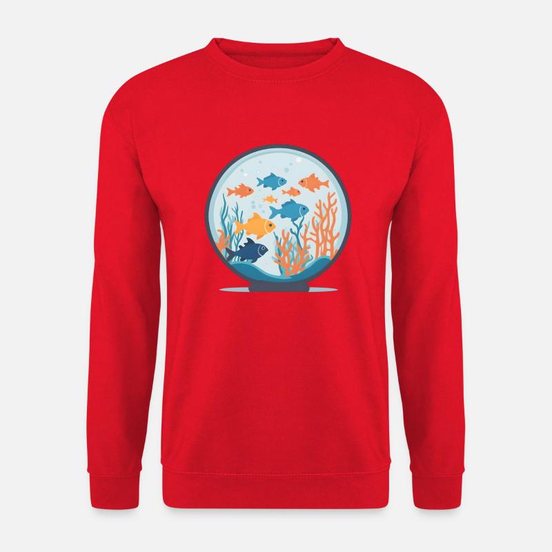Aqua Harmony - Unisex Pullover - Rot