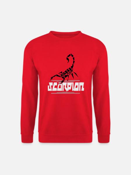 scorpion - Unisex Sweatshirt - red