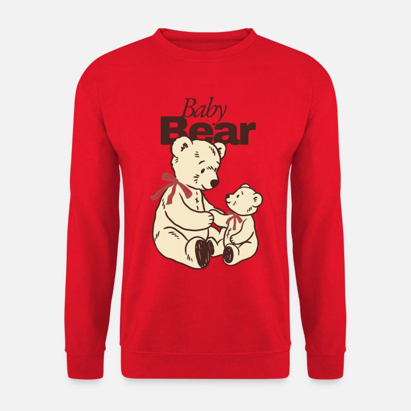 Baby Bär Kuschelduo - Unisex Pullover - Rot