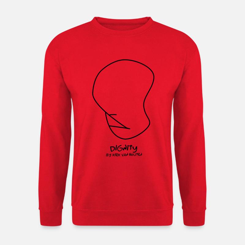 WÜRDE-ILLUSTRATION - Unisex Pullover - Rot