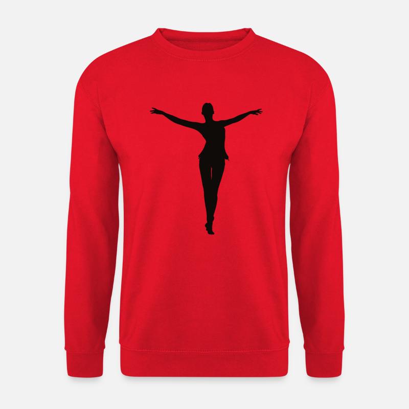 Die Tänzerin - Unisex Pullover - Rot