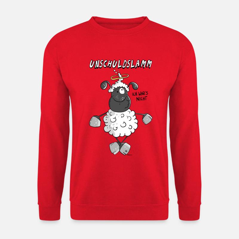Unschuldslamm Ich war's nicht - Unisex Pullover - Rot