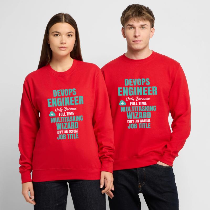 DevOps Engineer Multitasking Wizard Unisex Sweatshirt