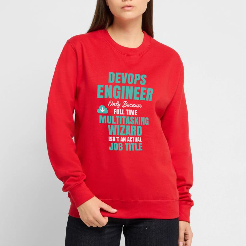 DevOps Engineer Multitasking Wizard Unisex Sweatshirt