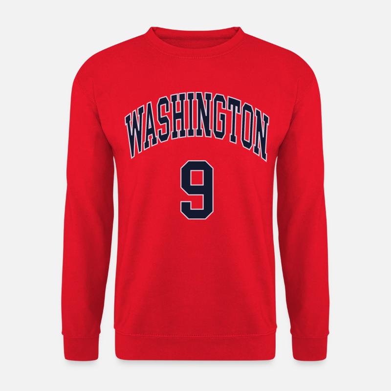Washington 9 - Unisex Pullover - Rot