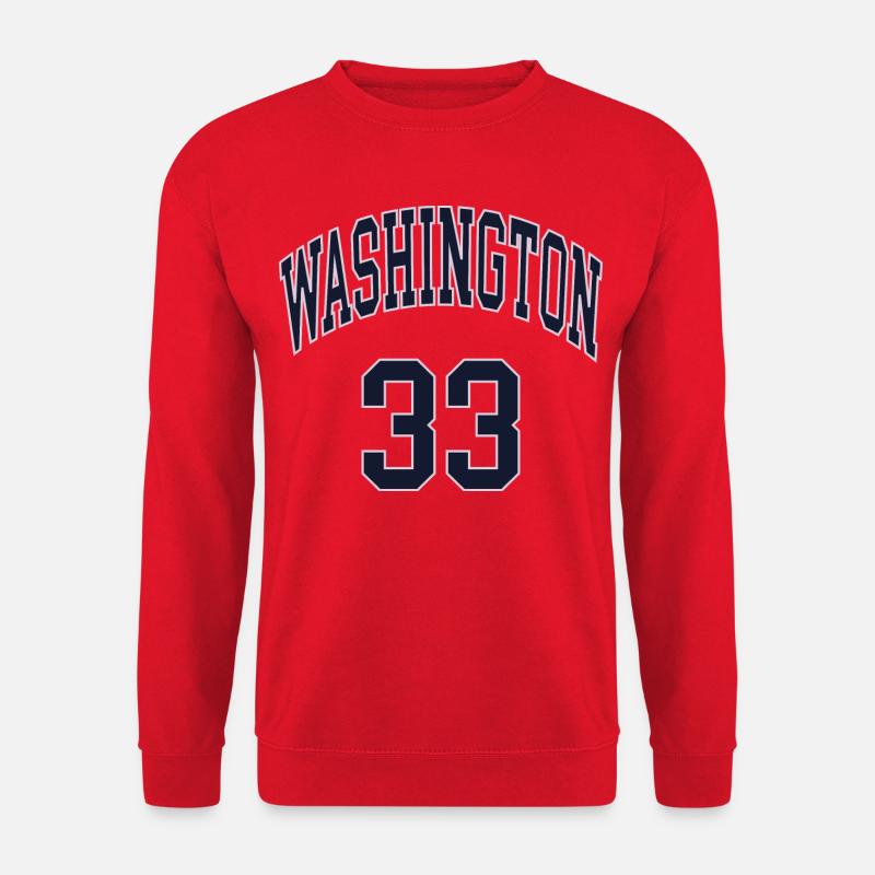 Washington 33 - Unisex Pullover - Rot
