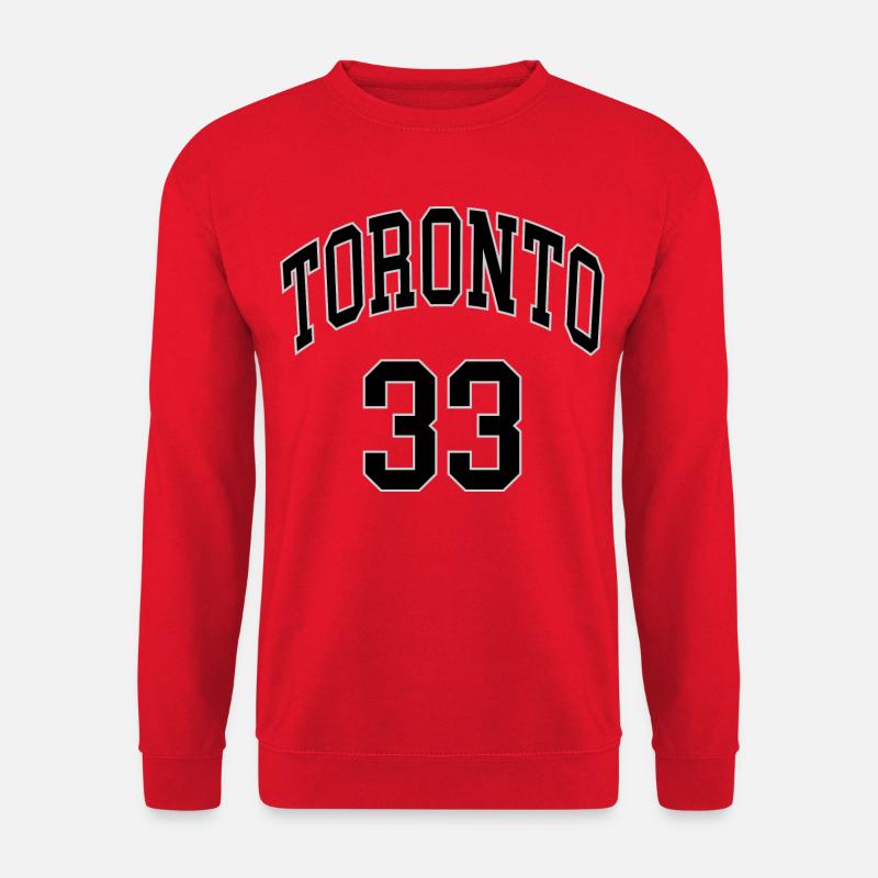 Toronto 33 - Sweat-shirt Unisexe - rouge