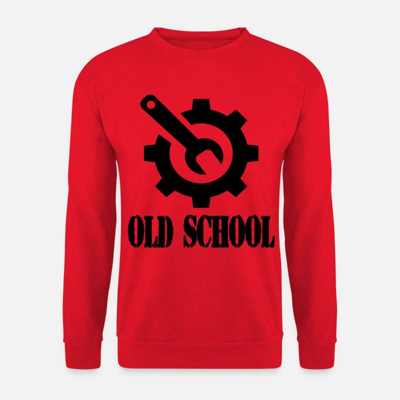 Old school - Unisex Sweatshirt - red