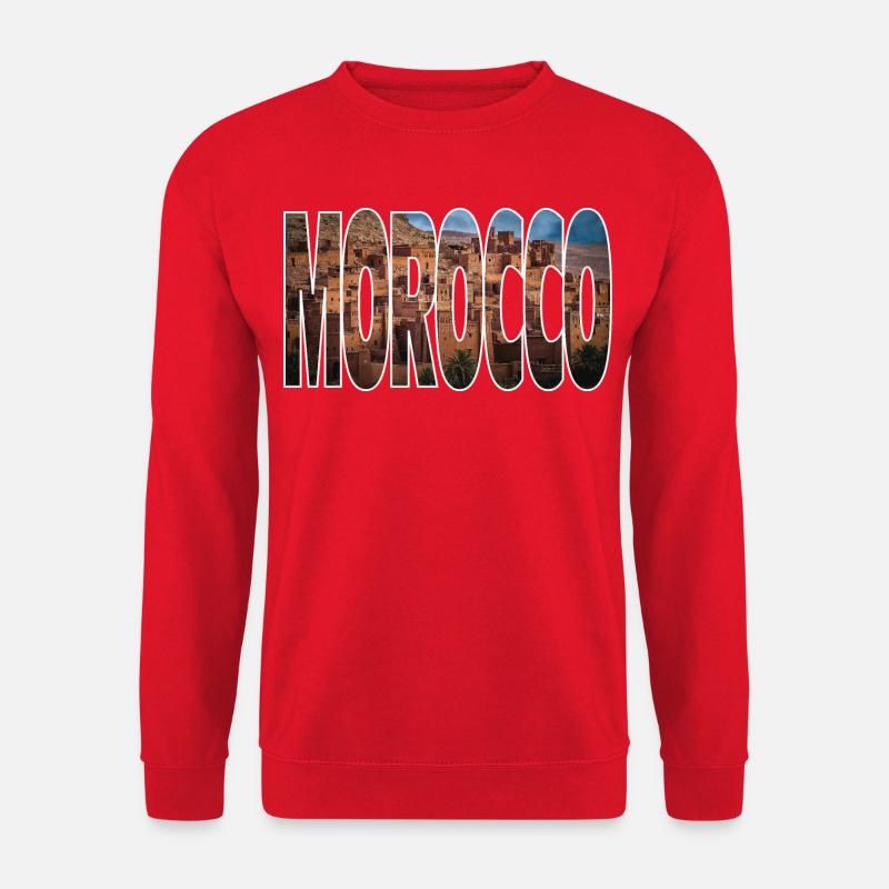 Morocco - Unisex Sweatshirt - red