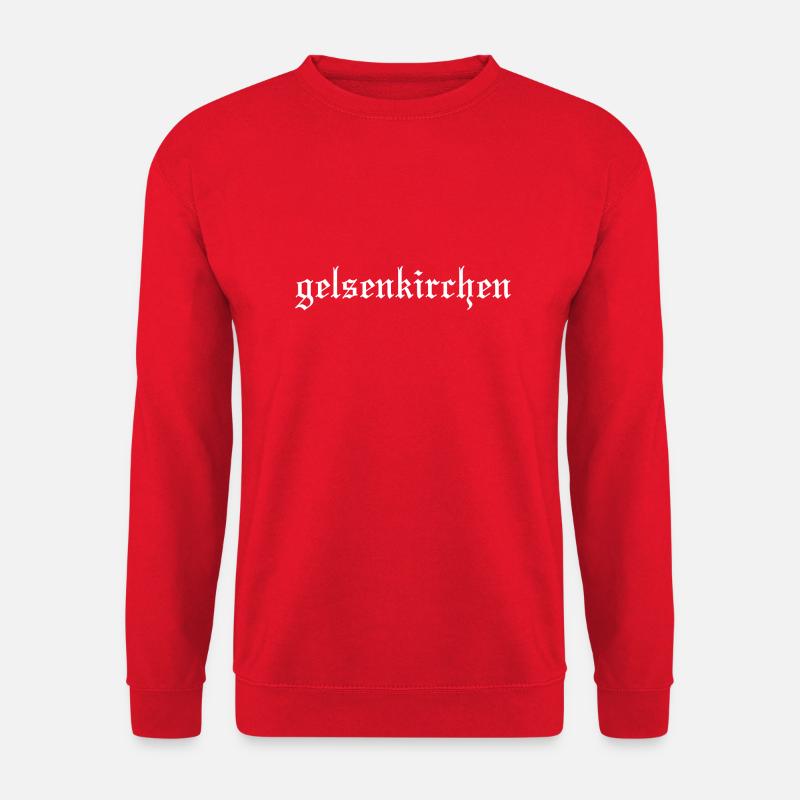 Gelsenkirchen Scha lke 04 Fans Stadt Logo - Unisex Pullover - Rot