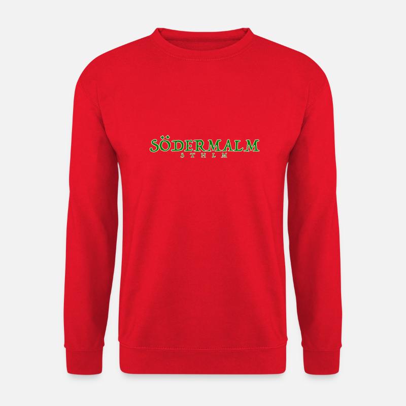 Södermalm STHLM - Unisex Pullover - Rot