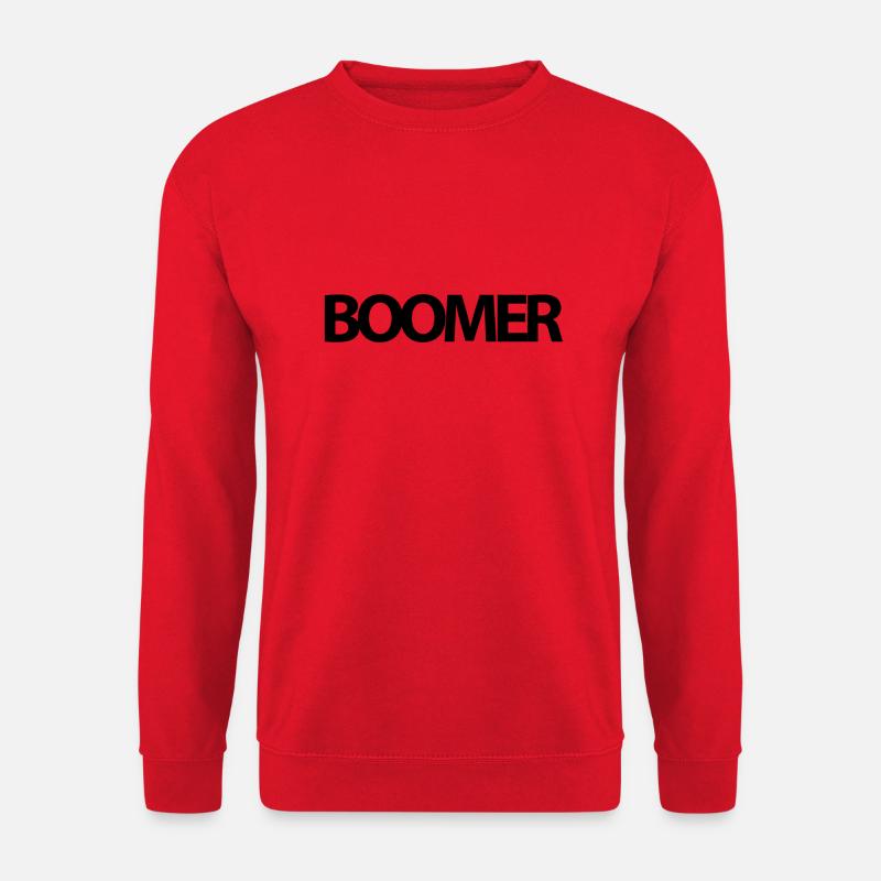 BOOMER - Unisex Pullover - Rot