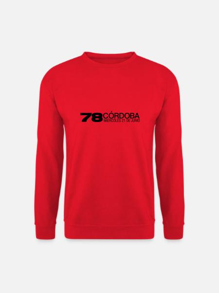 Cordoba 78 by sixnineline - Unisex Pullover - Rot