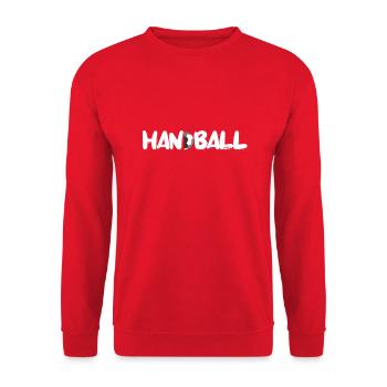 Handball - Goalkeeper - Unisex Sweatshirt - red - Front - Alina (178cm) & Michal (187cm)
