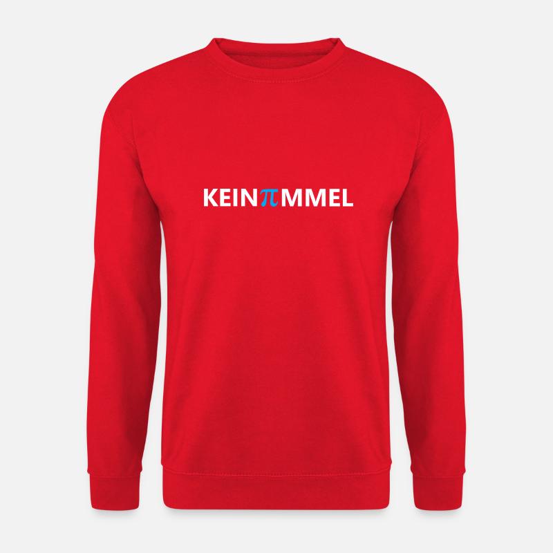 Kein Pimmel blau - Unisex Pullover - Rot