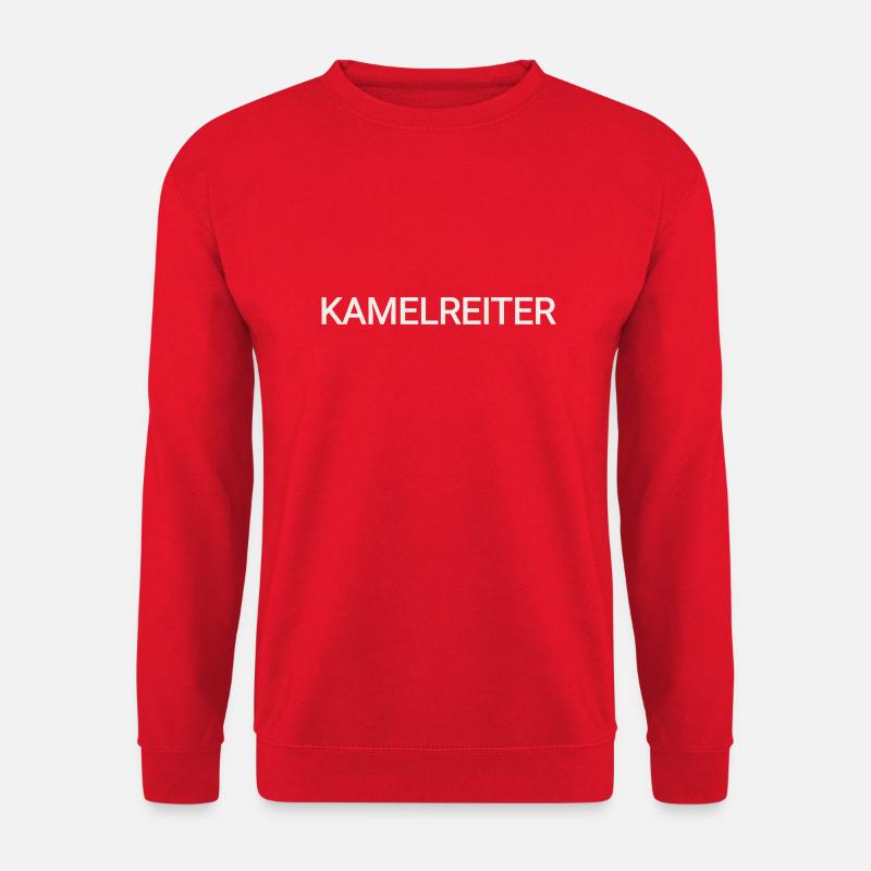 Kamelreiter - Unisex Pullover - Rot