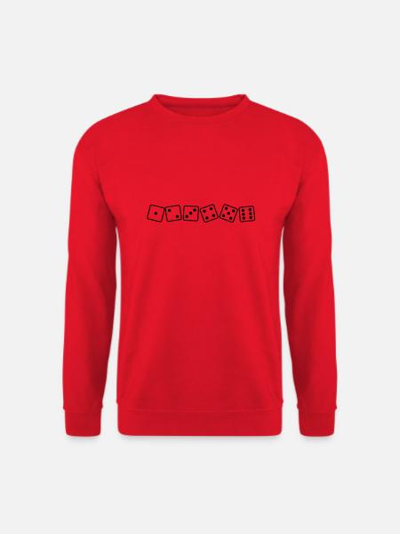 wuerfel_set__f1 - Unisex Sweatshirt - red