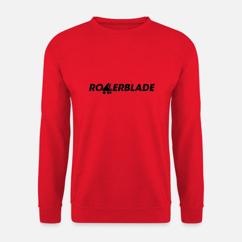 rollerblade logo schwarz - Unisex Pullover - Rot