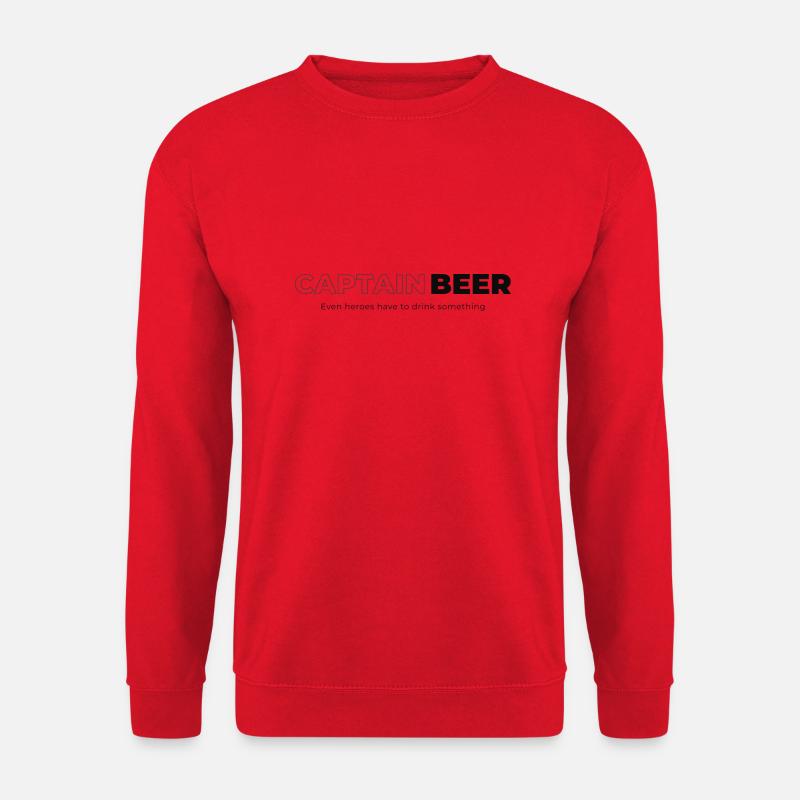 Captain Beer - Unisex Pullover - Rot