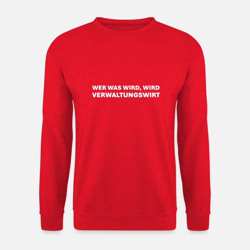 Verwaltungswirt - Unisex Pullover - Rot