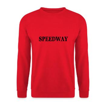 Speedway - Unisex Pullover - Rot - Vorne - Alina (178cm) & Michal (187cm)