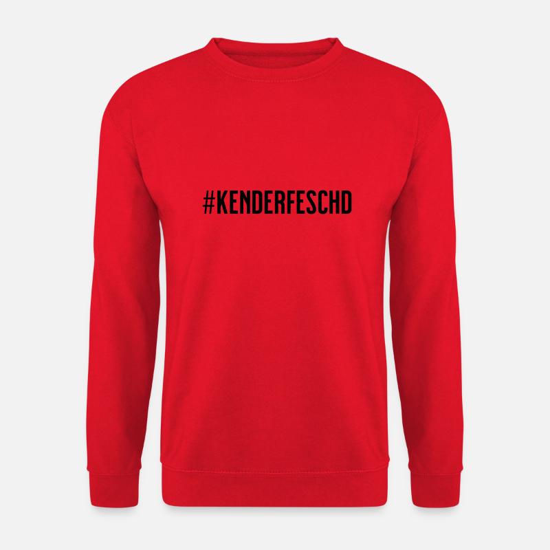 Kenderfesch black - Unisex Pullover - Rot