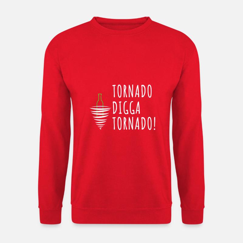 Tornado Digga Tornado - Unisex Pullover - Rot
