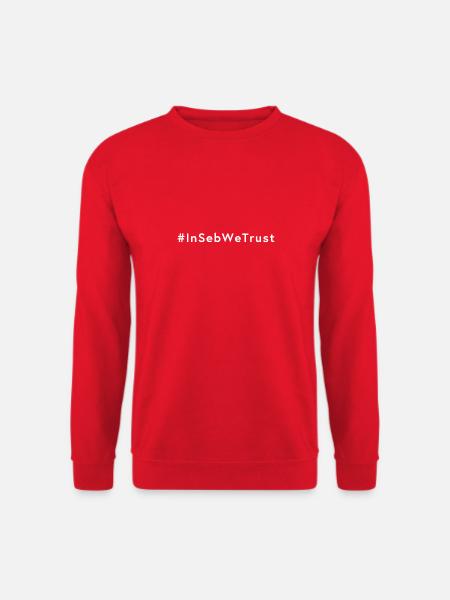 #Insebwetrust - Unisex Sweatshirt - red