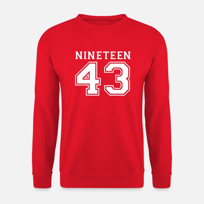 1943 - Unisex Pullover - Rot