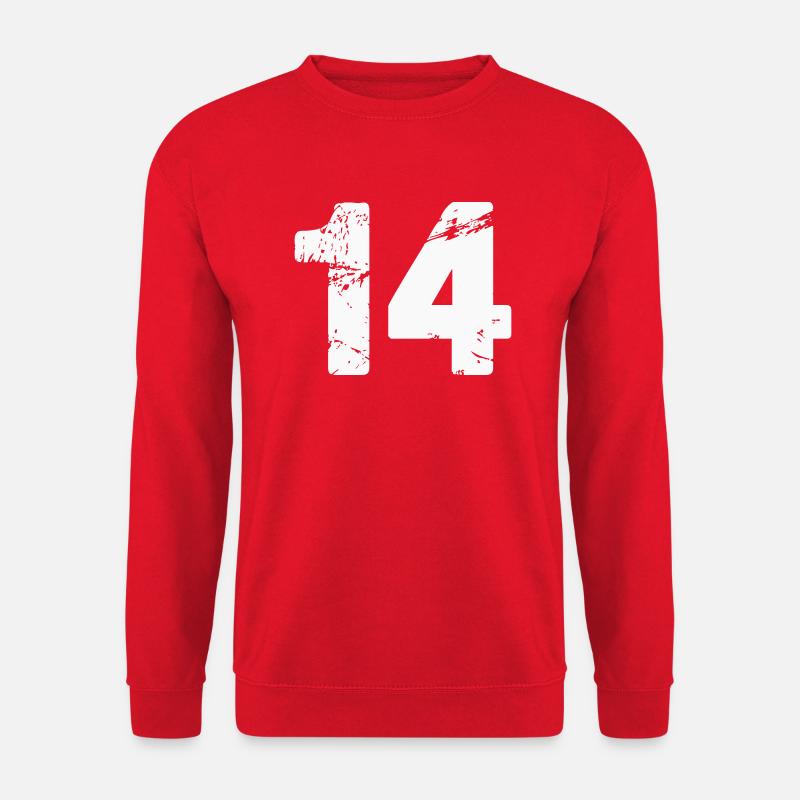 14 - Unisex Sweatshirt - red
