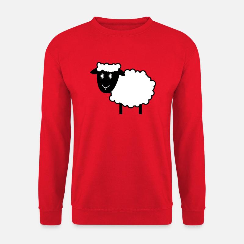 Schaf - Unisex Pullover - Rot