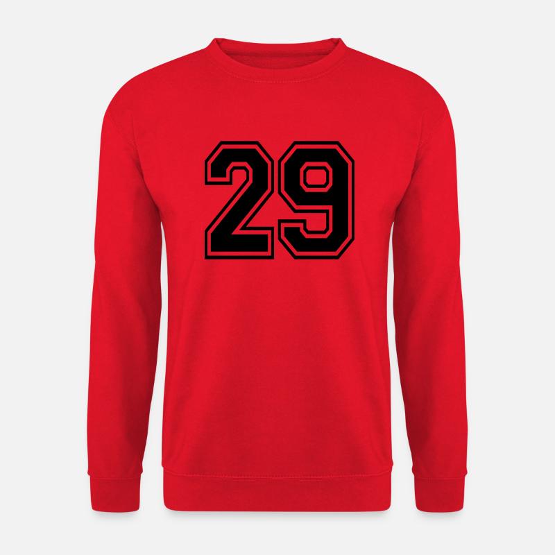 29 - Unisex Pullover - Rot