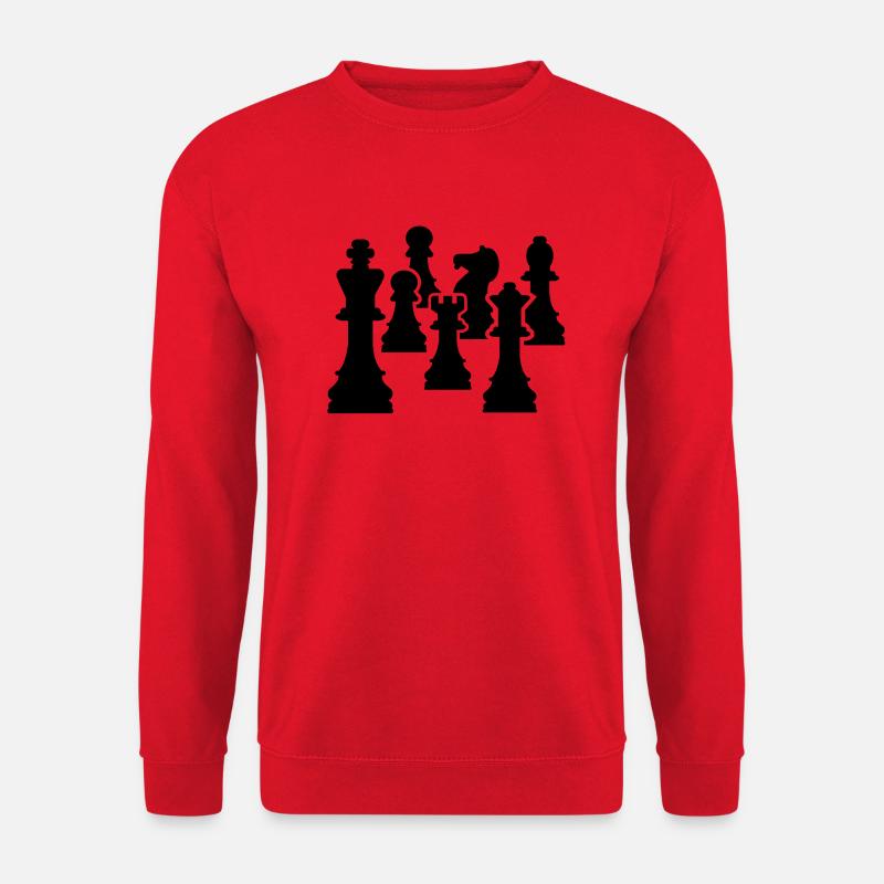 Schach - Unisex Pullover - Rot