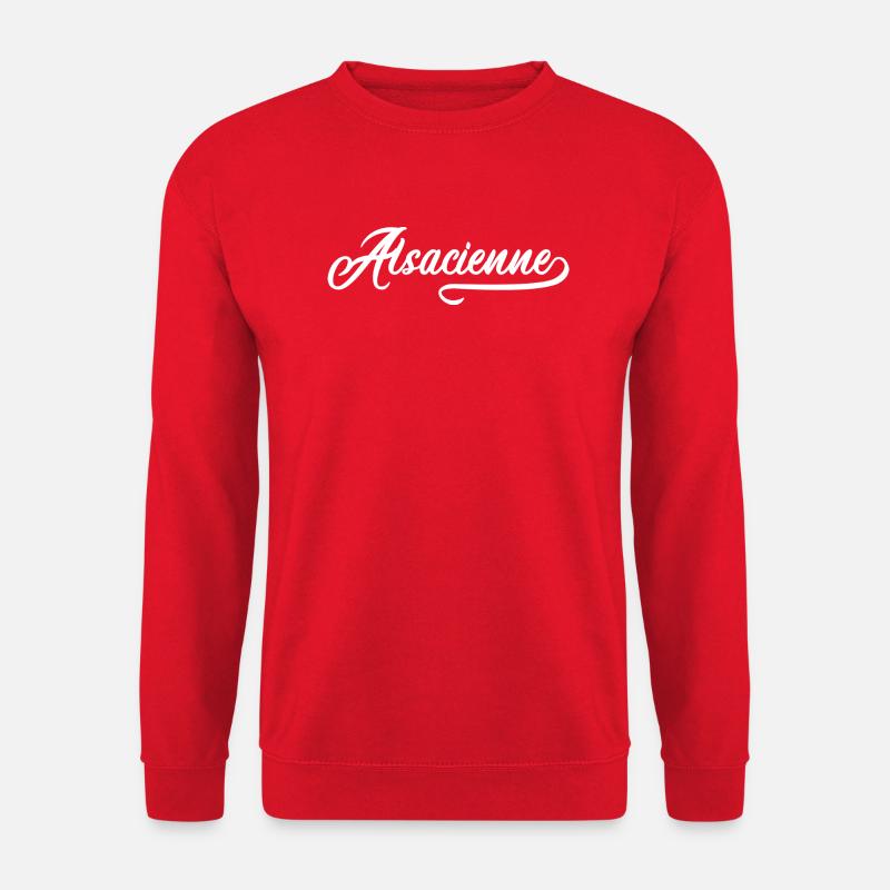 Elsässisch - Unisex Pullover - Rot