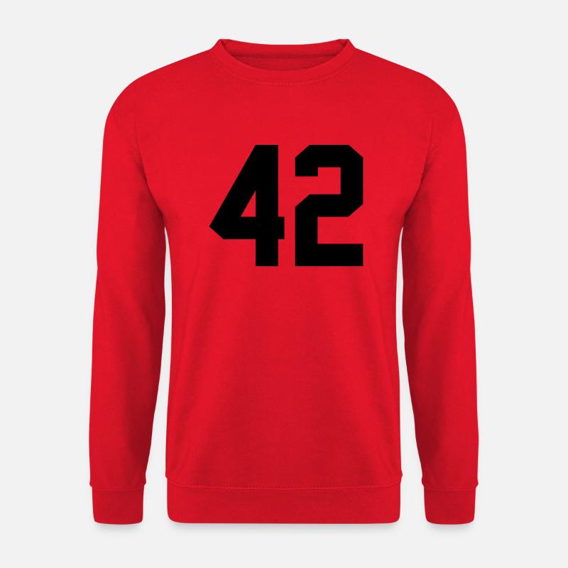 42 - Unisex Pullover - Rot