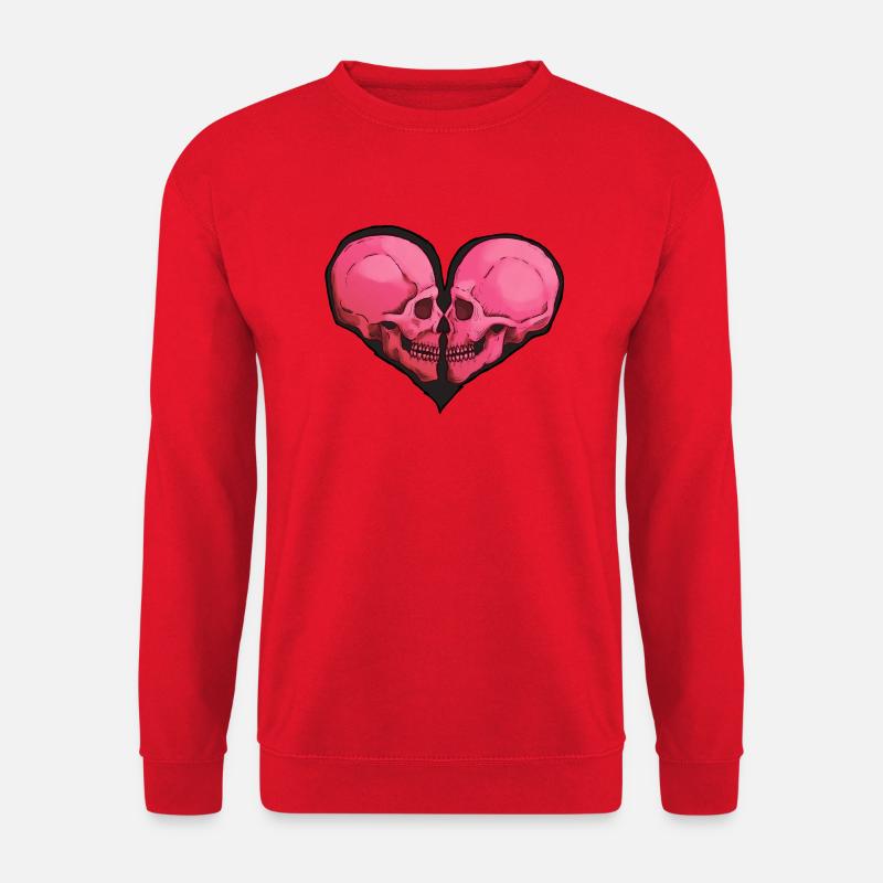 Skullheart - Unisex Pullover - Rot