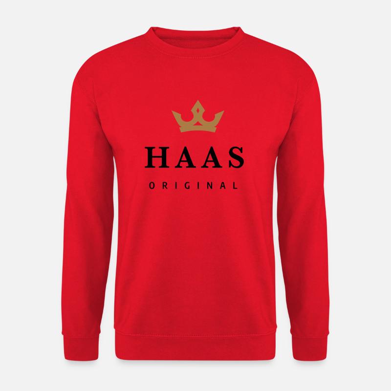 Haas - Unisex Sweatshirt - red
