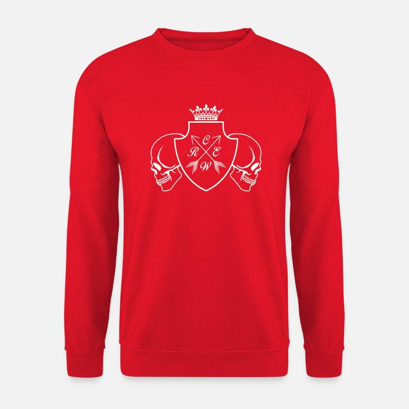 crew skull - Unisex Pullover - Rot