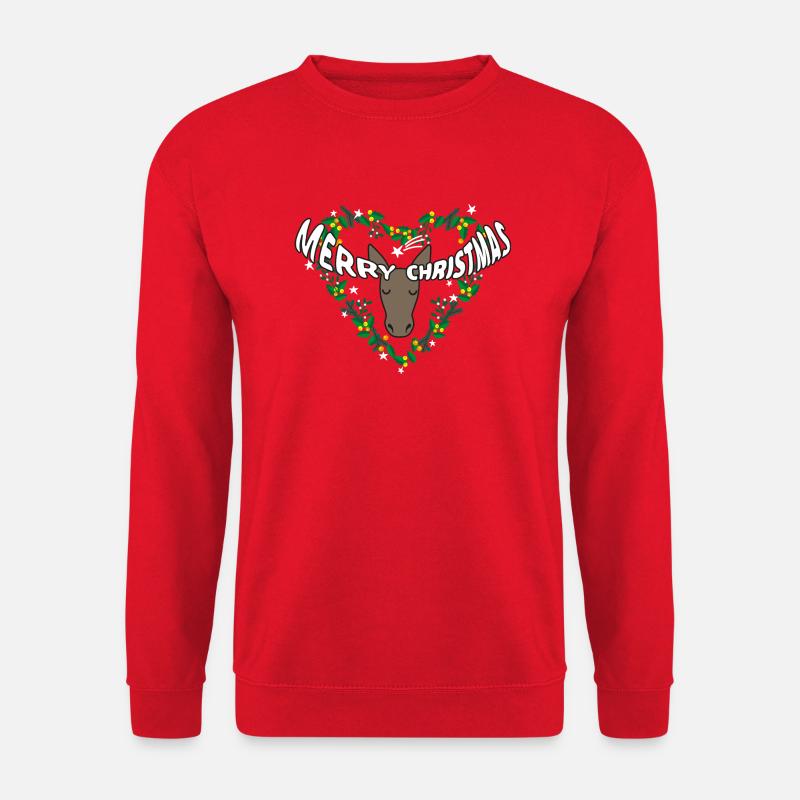 Merry Christmas - Unisex Pullover - Rot